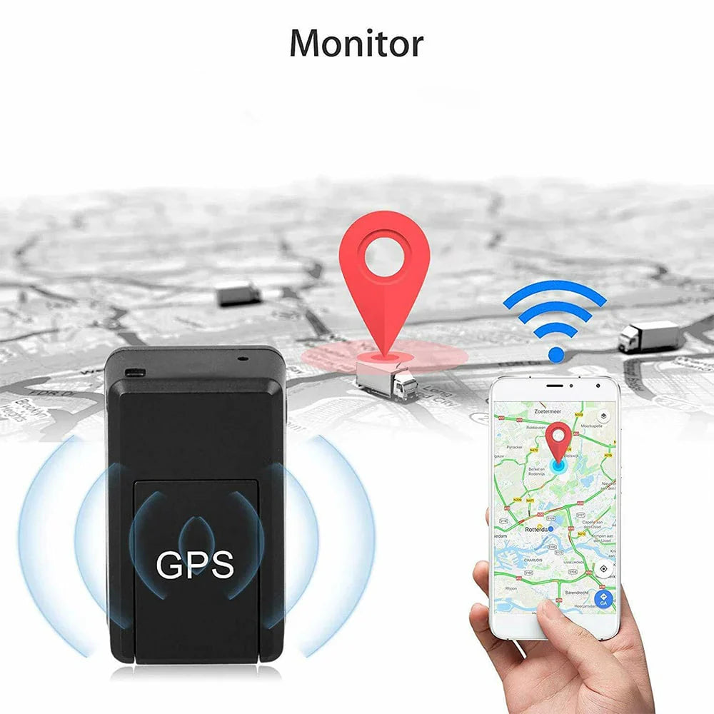 Kompaktowy lokalizator GPS: Mini lokalizator GPS do samochodów z kartą SIM - bez subskrypcji, gotowy do natychmiastowego użycia